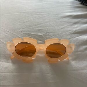 Floral Peach Sunglasses